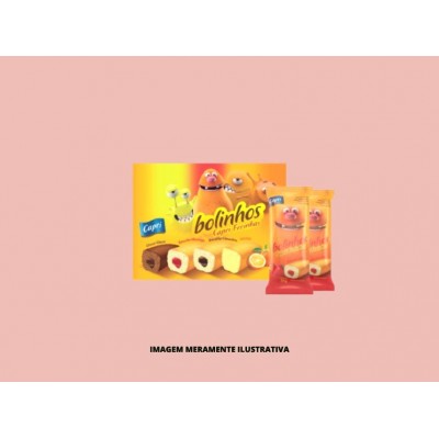 BOLINHO CAPRI FERINHAS BAUNILHA MORANGO 1X10X35G